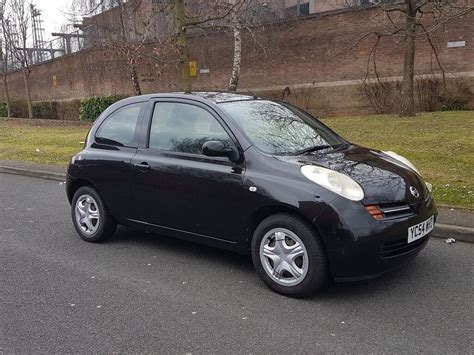 Reg Nissan Micra Se Petrol Door Black K Mot Good