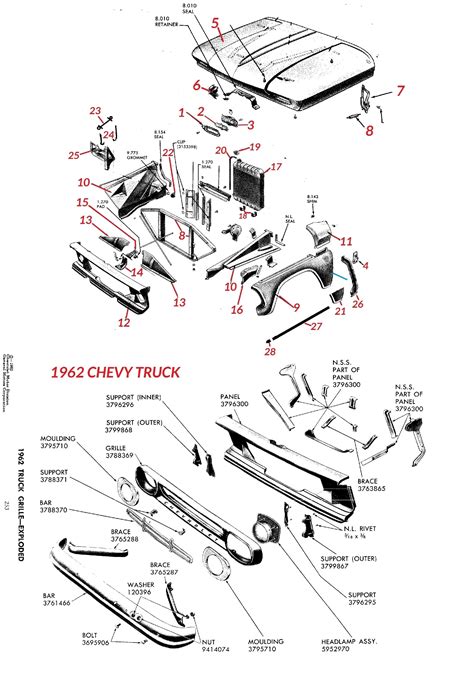 Chevy Truck Parts Diagram