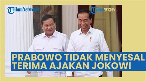 Ini Alasan Prabowo Terima Ajakan Jokowi Gabung Pemerintah Setelah Kalah