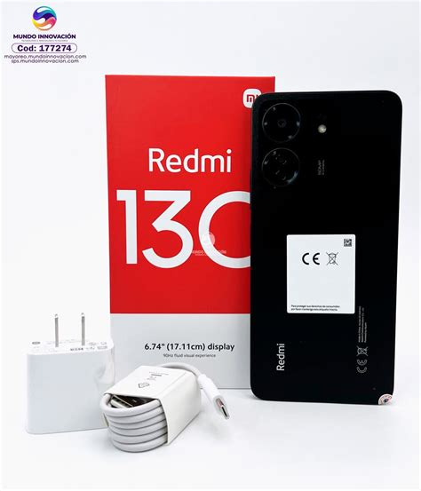 REDMI 13C 128GB 4GB RAM NUEVO S P S Mundo Innovacion