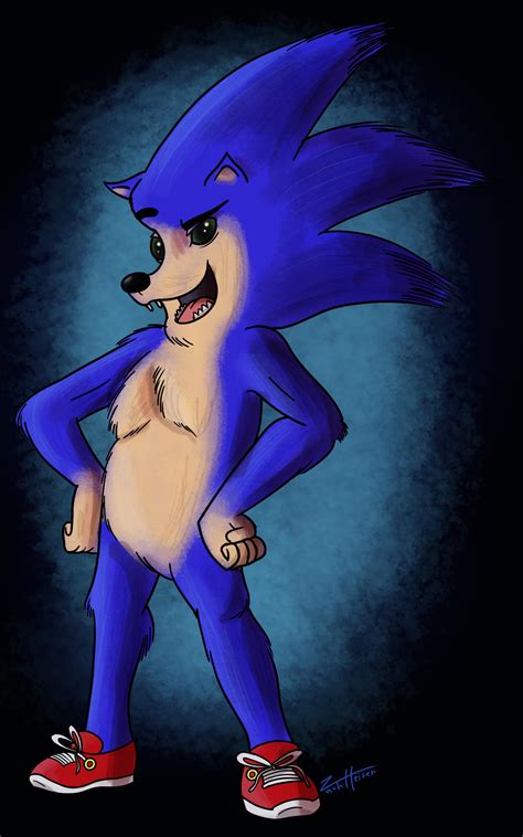 Realistic Sonic by Zistheone on DeviantArt