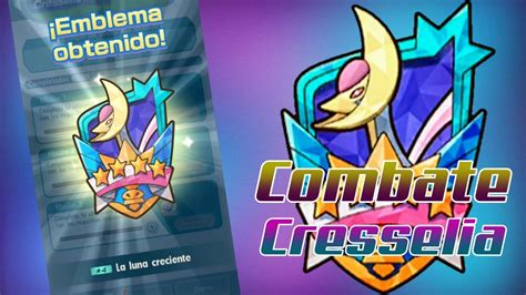 Combate Legendario Vs Cresselia Pok Mon Masters Ex Youtube