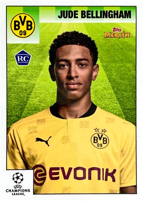 Future Watch Jude Bellingham Soccer Cards Borussia Dortmund