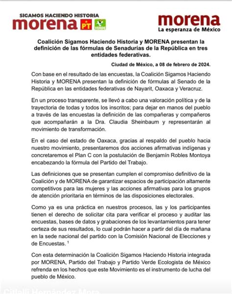 Ya Es Oficial Claudia Tello Candidata Al Senado En La Segunda F Rmula