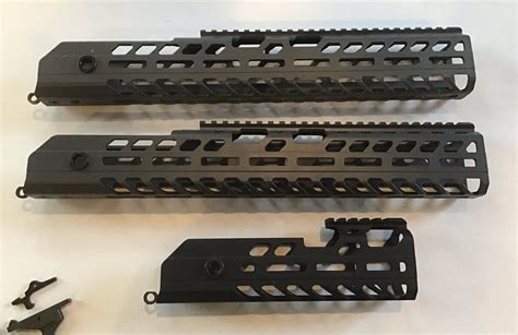 [wts] 16 Inch Factory Fn Scar 16s Barrel 2x Sig Virtus Dmr 15 Grey Handguards 8 Inch Black