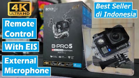 Review BRICA B PRO 5 Alpha Edition Mark 3s EIS Action Cam Terlaris Di