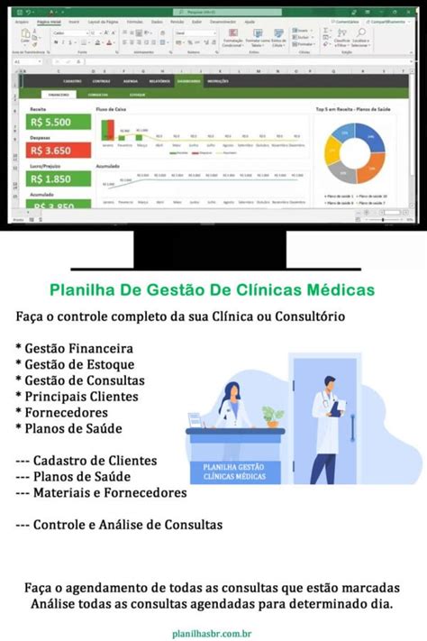 Planilha Para Clinica Medica Planilhas Excel