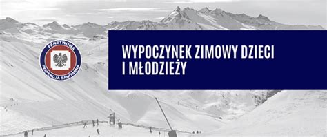 Wypoczynek zimowy dzieci i młodzieży Powiatowa Stacja Sanitarno