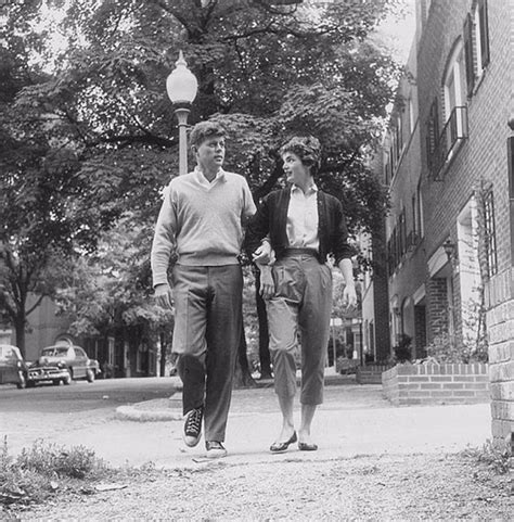 1954 Photographs Of John F Kennedy And Jackie Kennedy In Georgetown