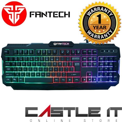 Fantech K Hunter Pro Blacklit Gaming Keyboard Multimedia Keys