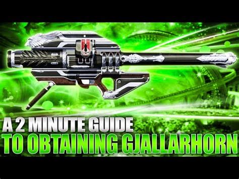 How To Get Gjallarhorn In Destiny 2 And Out Fly The Wolves Quest