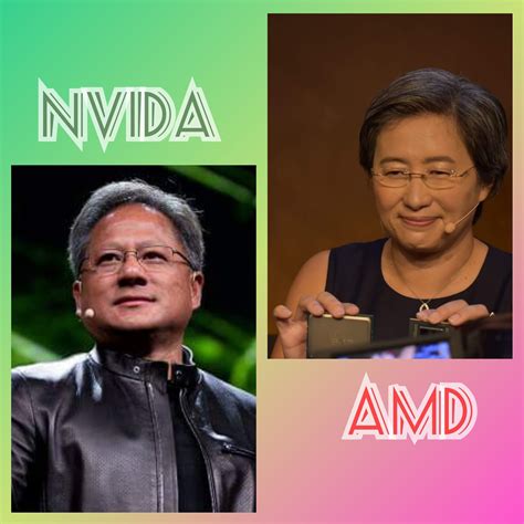 Nvidia 執行長黃仁勳與 Amd 總裁暨執行長蘇姿豐，是什麼關係´･д･ Unikos Hardware