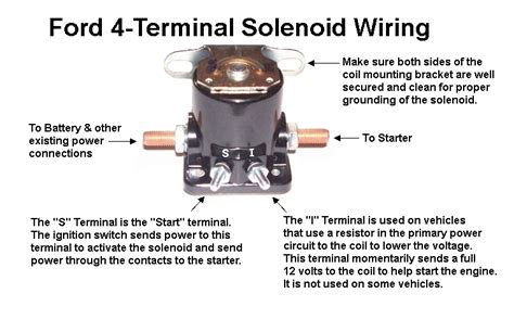 3 Pole Starter Solenoid Wiring Diagram
