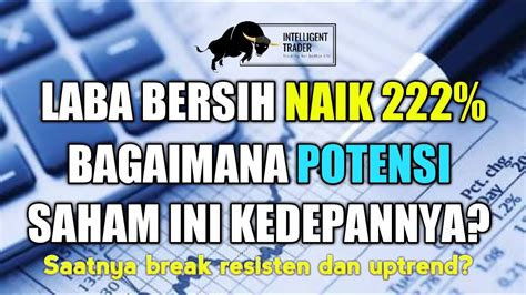 Laba Bersih Melonjak Waktunya Saham Ini Bergerak Uptrend Kembali