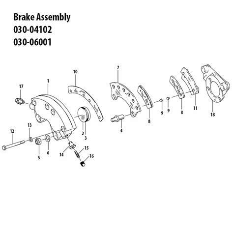 030-04102 CLEVELAND BRAKE ASSEMBLY - Univair Aircraft Corporation