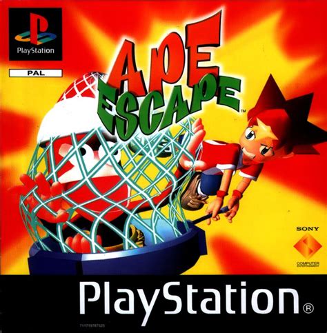 Ape Escape 1999 PlayStation Box Cover Art MobyGames