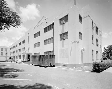 Historic Photo Us Naval Base Pearl Harbor Headquarters Building