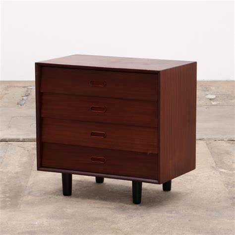 Danish Teak Chest Of Drawers 1960s 252289