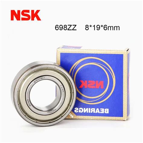 Origin Japan NSK Bearing 698ZZ Bearing ABEC 9 8x19x6 Mm High Speed