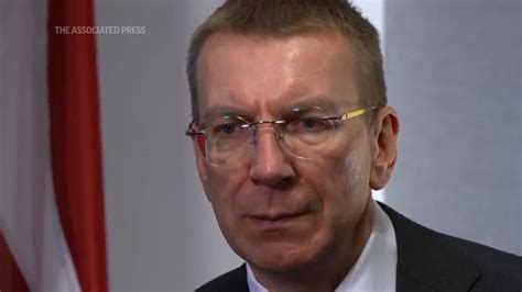 Latvia S President Edgars Rinkevics Says Ukraine Is Key To World