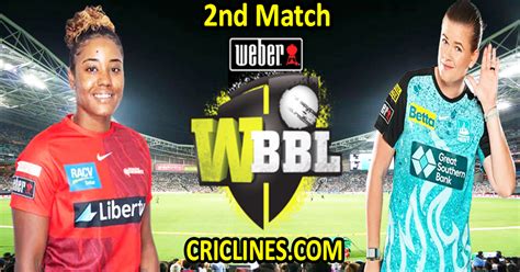 Today Match Prediction MRSW Vs BBHW WBBL T20 2023 2nd Match Who Will