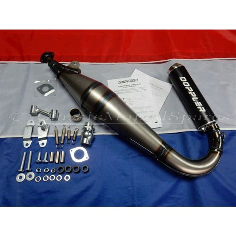 Street Cup Doppler Exhaust For Mobylette Motobecane MBK 88 51 With AV7