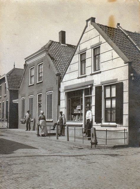 Dorpsstraat Nieuwerkerk Aan Den IJssel Jaartal 1910 Tot 1920 Foto