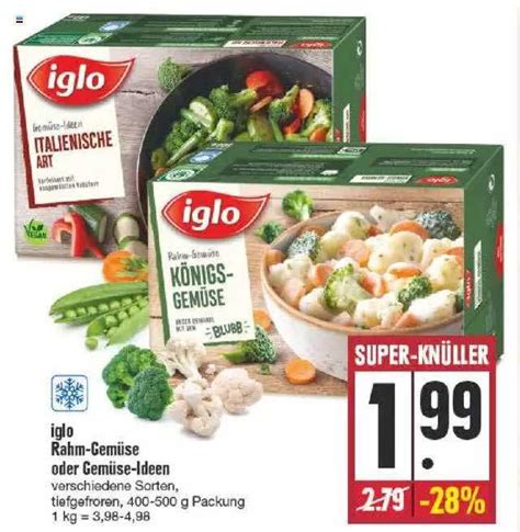 Iglo Rahm Gem Se Oder Gem Se Ideen Angebot Bei Edeka