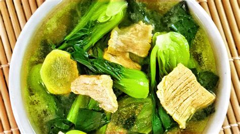 Bok Choy Soup With Pork How To Make An Easy Chinese Soup