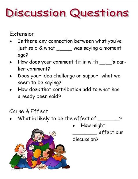 Discussion Questions Story Ang Telling Cooperative Learning Groups