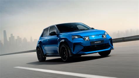 Alpine Goes Electric With The A290 Hot Hatch Newmobility News