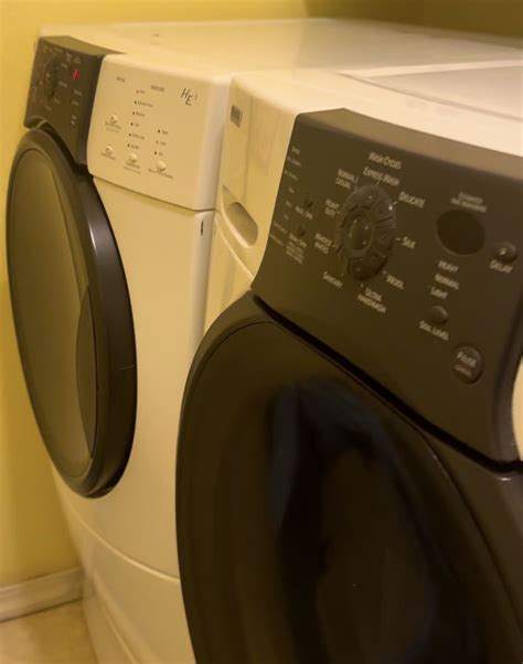 Kenmore Elite He Washer And Dryer Set With Pedestals For Sale In Kent Wa Offerup