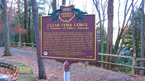 6 3 Clear Fork Gorge A Feature Of Ohio S Forests Remarkable Ohio