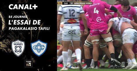 L Essai De Pagakalasio Tafili Contre Castres En Streaming Direct Et