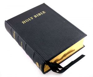 KJV Lectern Pulpit Bible, Black Goatskin Leather | The Bible Source