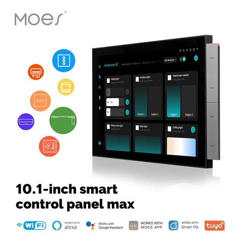 Tuya Smart Home Control Panel Max 10 1 Inch Screen With Bluetooth