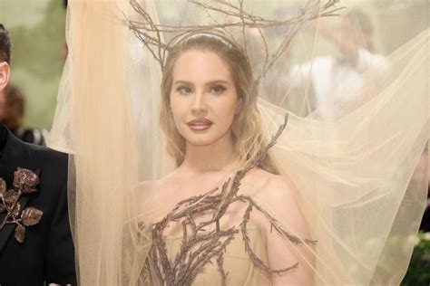 Lana Del Rey Is The Tree In The Garden Of Time At The 2024 Met Gala