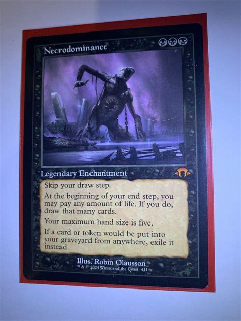 Modern Horizons 3 Variants Necrodominance 0411 Retro Frame Ebay