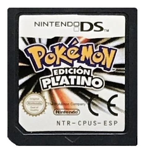 Cartucho Pokémon Platino Nintendo Ds En Español Repro Envío gratis