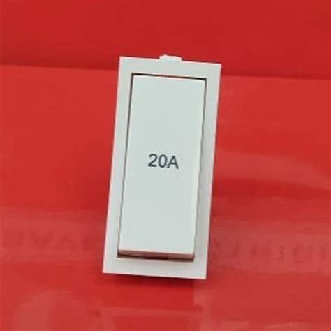 20a White One Way Modular Switch 1m At Rs 1250piece In New Delhi Id 2853746275230