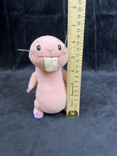 Kim Possible Naked Mole Rat Rufus Pink Plush Disney Plush