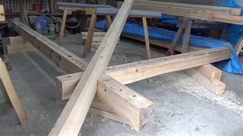 Assembing Traditional Japanese Roof Joinery 宮大工が職人技で教える初心者のための仮組の仕方動画