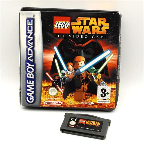 lego star wars  video game game boy advance boxed wts retro