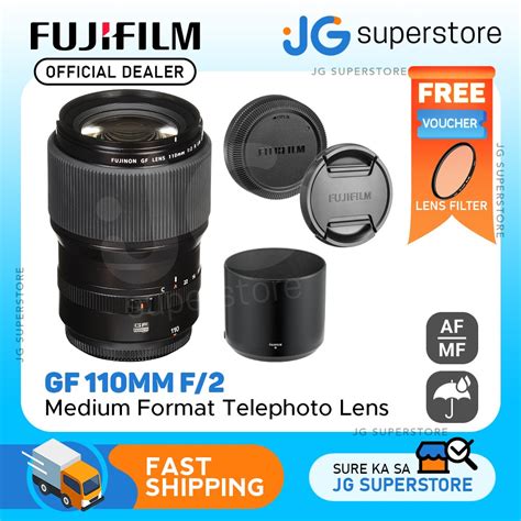 Fujifilm Fujinon GF 110mm F 2 R LM WR Medium Format Lens JG