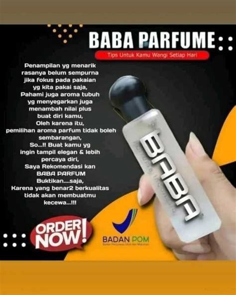 Baba Parfum Eau De Parfume Non Alkohol Aroma Best Seller Parfum Cewek