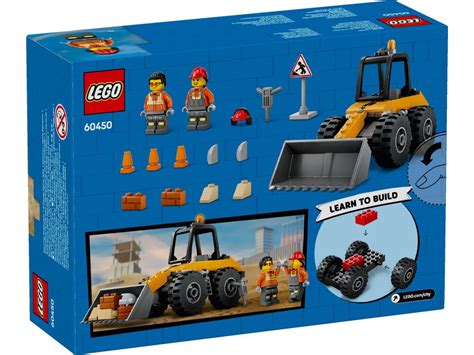 LEGO City 60450 Строительный колесный погрузчик | playzone.com.ua