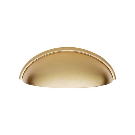 Cup Handle Solid Satin Brass 76mm Ctc Handles Inc Cape Town