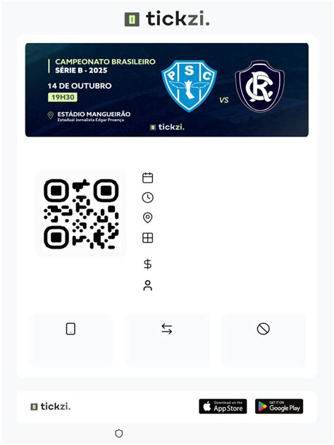 Ingressos Para Paysandu X Remo - Ingressos Paysandu x Remo - Série B | PDF