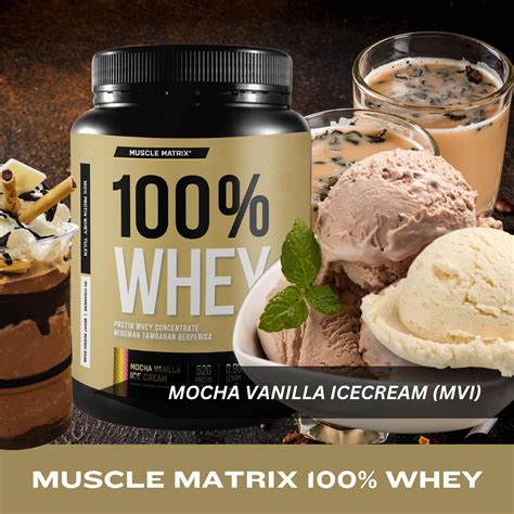 Muscle Matrix 100 Whey 30 Servings HALAL Whey Protein Lactose