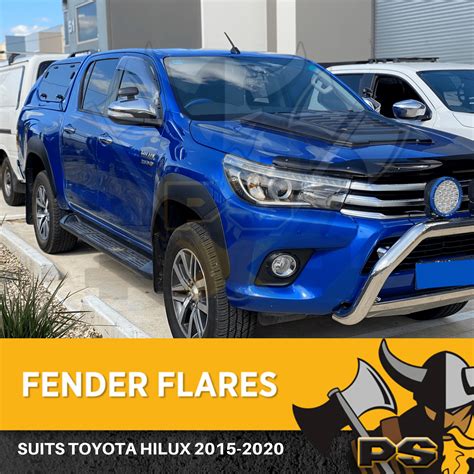 Fender Flares Suitable For Toyota Hilux Revo 2015 2019 Trd Sr Sr5 Wheel